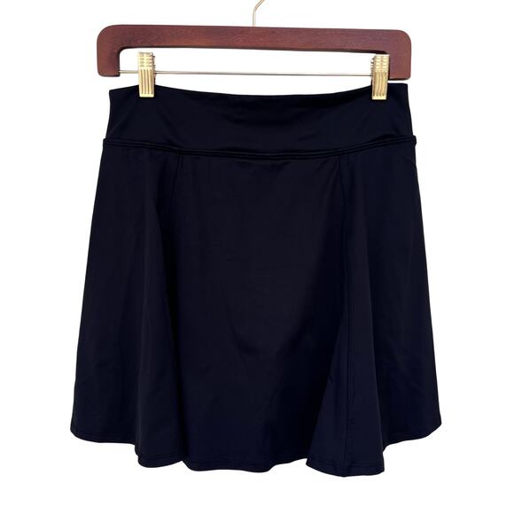 DonaJo Black Athletic Skort Pickleball Tennis Running Golf Pocket Shorts 2 - Picture 5 of 9